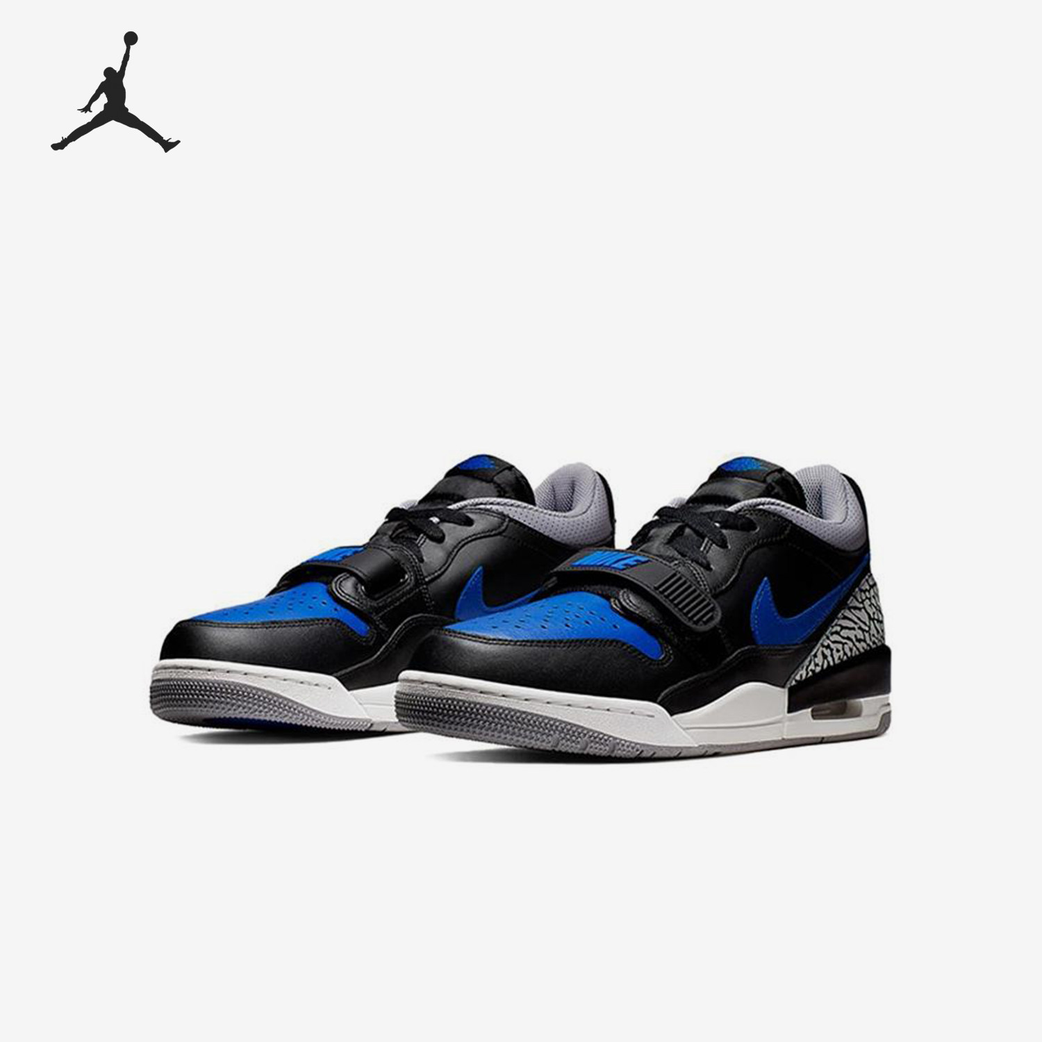 Nike/耐克正品JORDAN GS女子大童耐磨皮革气垫篮球鞋CD9054-041