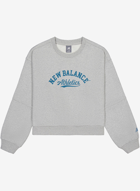 New Balance/NB正品2025新款女子轻便透气卫衣套头衫NCE43112-MGR