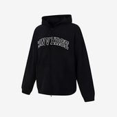 匡威正品 新款 男士 Converse 连帽字母印花外套10027083 A02