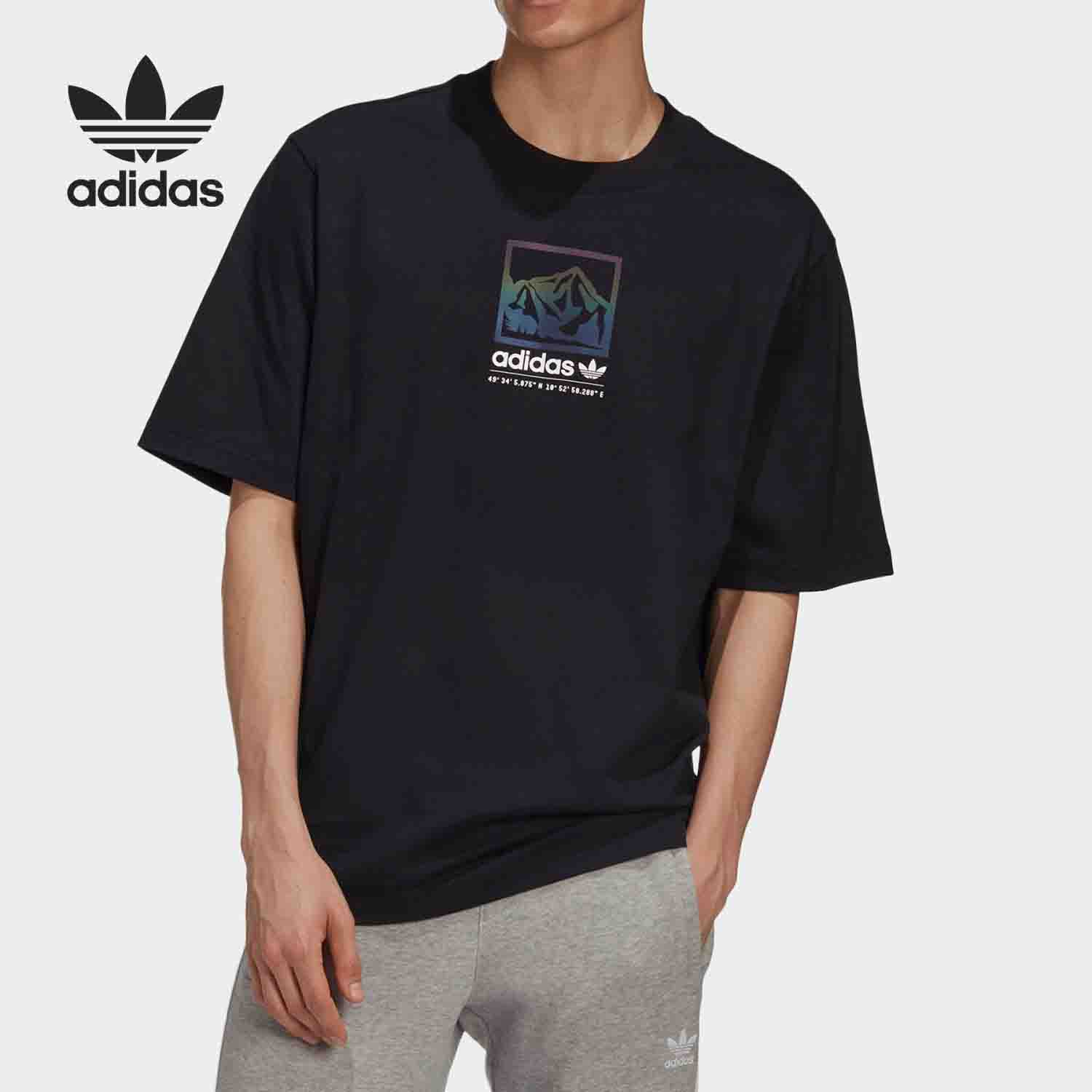 Adidas/阿迪达斯正品三叶草ADPLR PRM TEE时尚男子短袖T恤GP1115