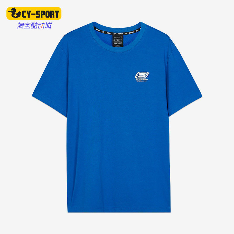 Skechers/斯凯奇正品夏季新款男女运动圆领透气短袖T恤 L122U166,运动服/休闲服装,运动T恤,淘宝优惠券,粉丝福利购,淘宝优惠卷