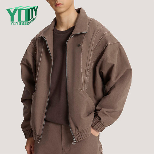 Adidas/阿迪达斯正品三叶草男士复古梭织运动夹克薄外套KR2620