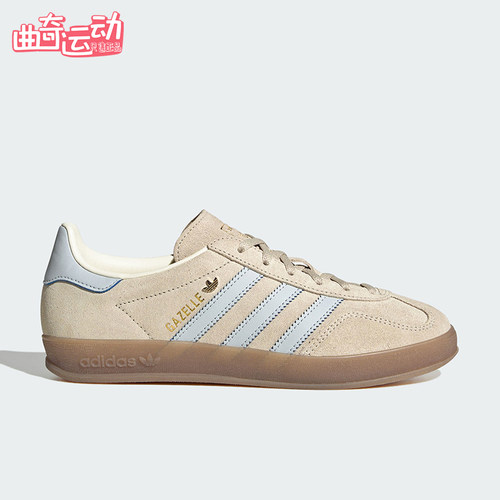 Adidas/阿迪达斯正品三叶草女士日常低帮系带耐磨休闲板鞋JR2432