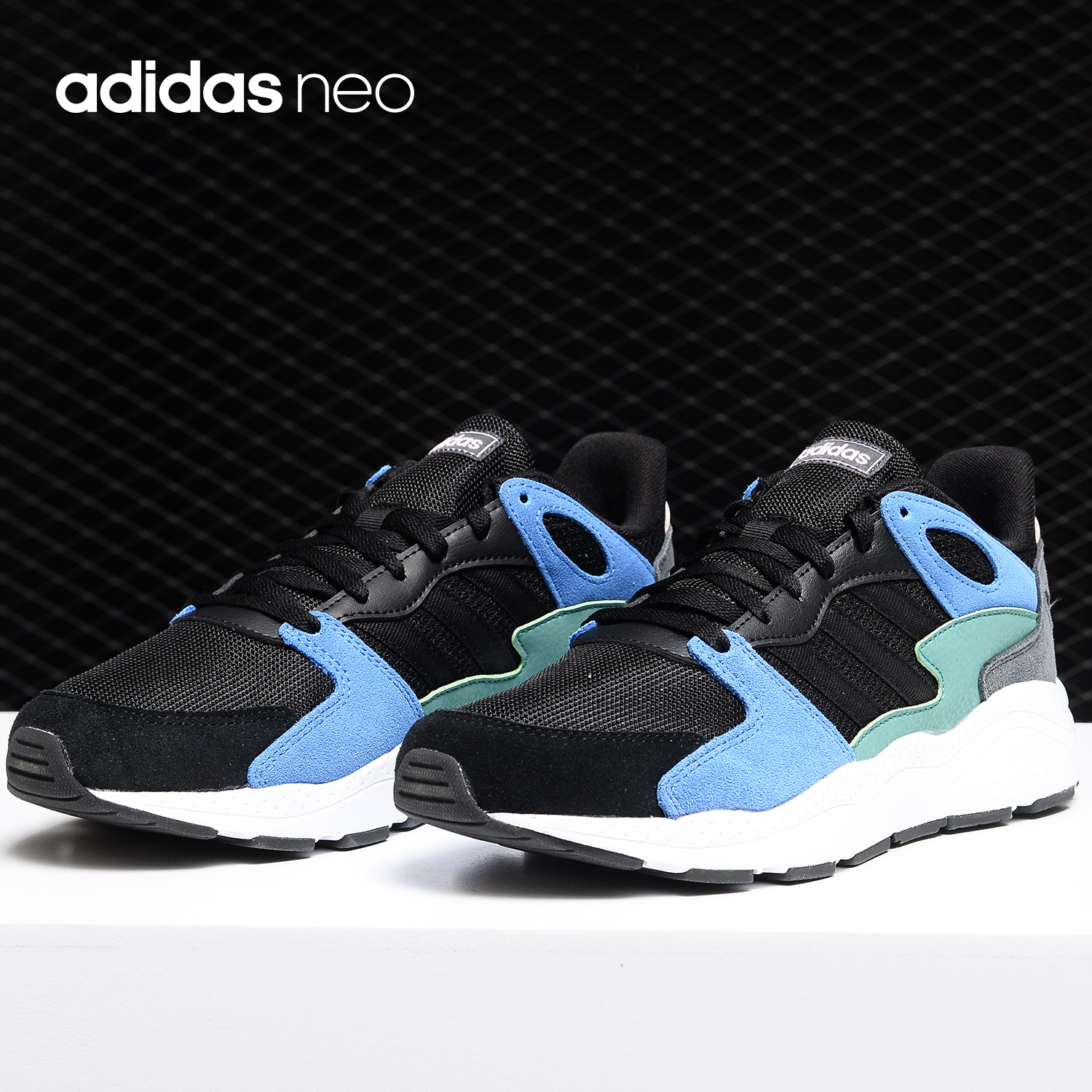 Adidas/阿迪达斯正品夏季新款 NEO 男子休闲运动跑步鞋EF1045