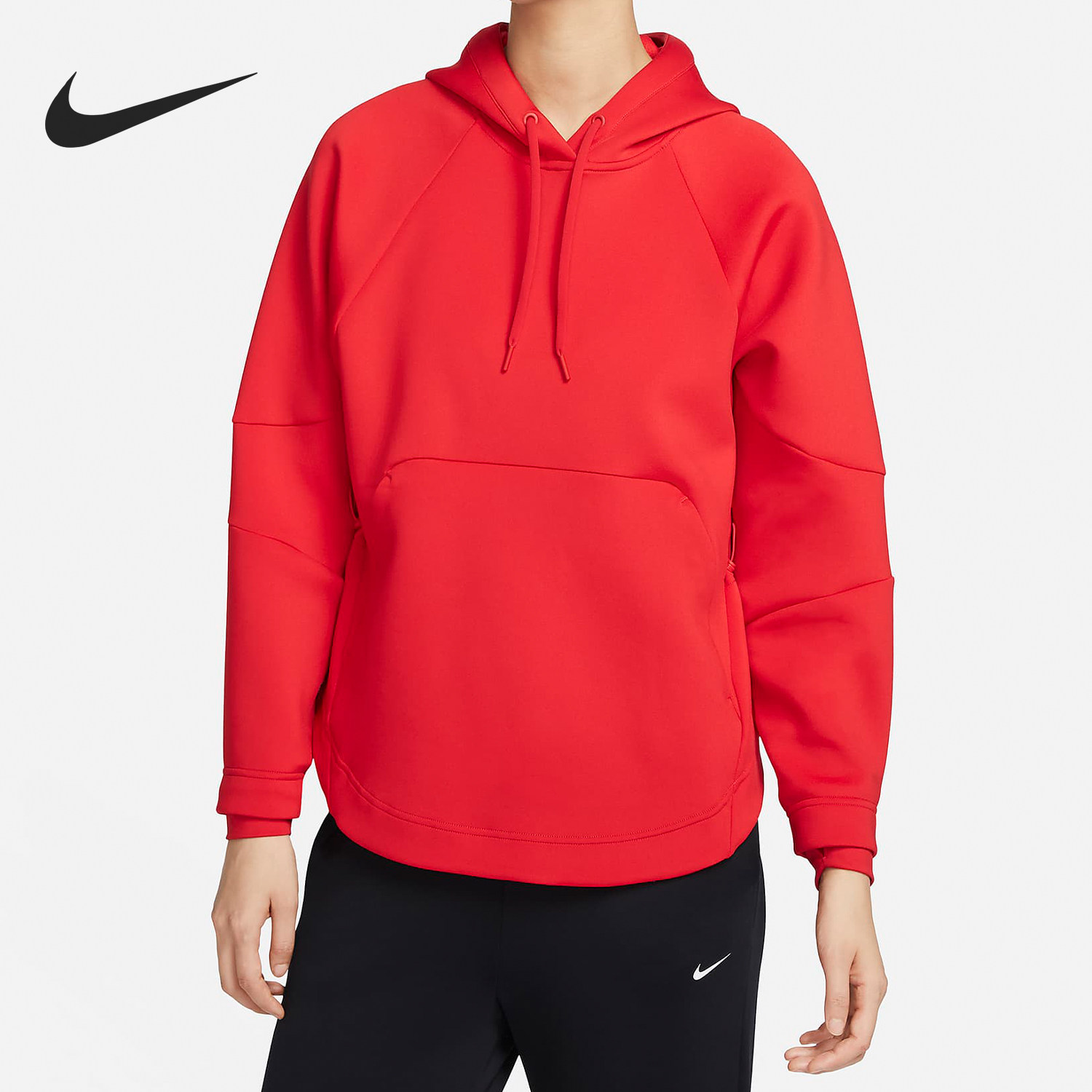 Nike/耐克正品 Dri-FIT Prima 女士训练套头连帽衫FB5226-657