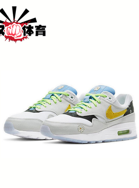Nike/耐克正品Air Max 1 GS女子大童耐磨气垫跑步鞋CW5861-100
