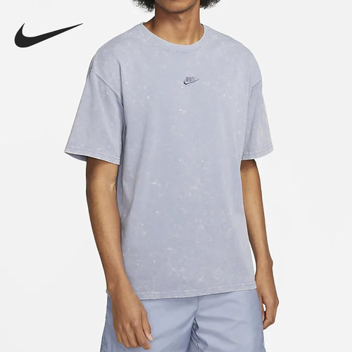 Nike/耐克正品新品男子圆领透气运动休闲针织短袖DZ2899-493