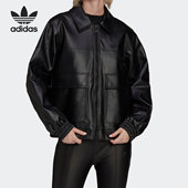 Adidas HB9409 VERSION三叶草女子运动夹克 阿迪达斯正品 BLUE