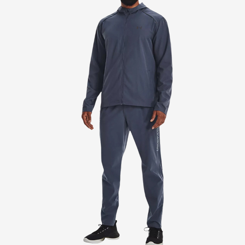 UA/安德玛正品户外男士健身训练透气轻盈复古跑步长裤1376800-044