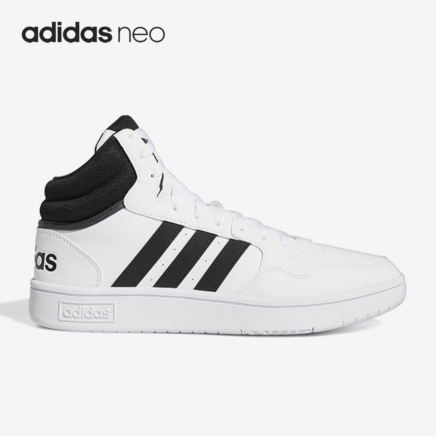 Adidas/阿迪达斯正品Neo Hoops 3.0男女运动中帮板鞋GW3019