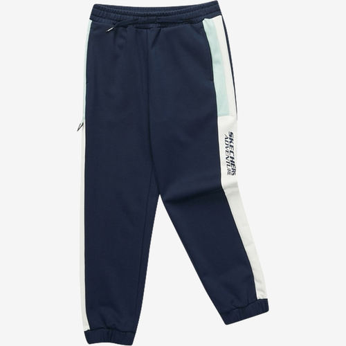 Skechers斯凯奇正品L423G063儿童针织运动休闲长裤L423G063-002Z
