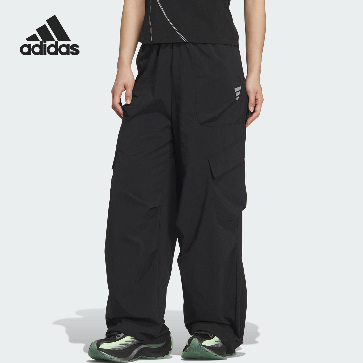 Adidas/阿迪达斯正品FOS WVN W CAR P男士防晒运动长裤KF0706