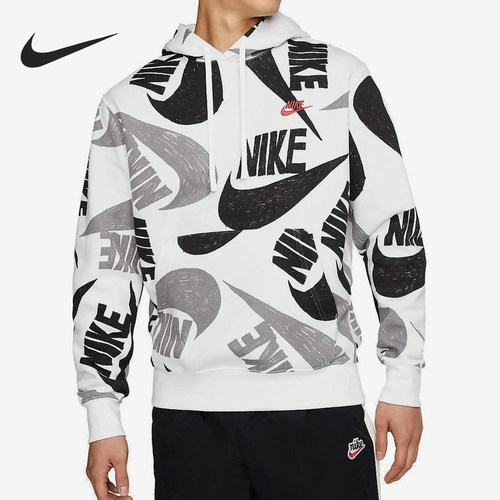 Nike/耐克正品春秋男士休闲连帽时尚卫衣套头衫CJ6312-010