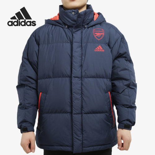 adidas阿迪达斯正品连帽羽绒服