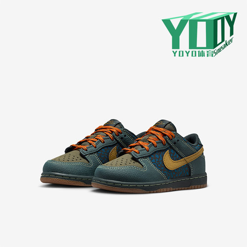 Nike/耐克正品Dunk Low小童运动系带耐磨潮流休闲板鞋IH4043-364