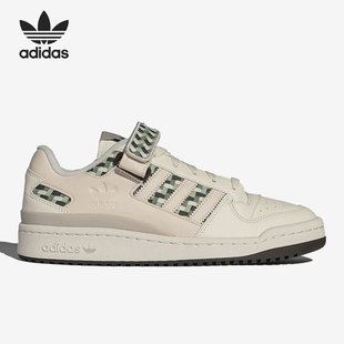 W男女休闲板鞋 Adidas LOW 三叶草FORUM FZ5591 阿迪达斯正品