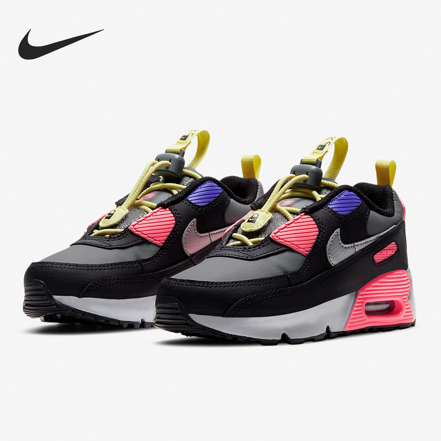 Nike/耐克正品AIR MAX 90 TOGGLE 大童运动新款塔可鞋 CV0064-004