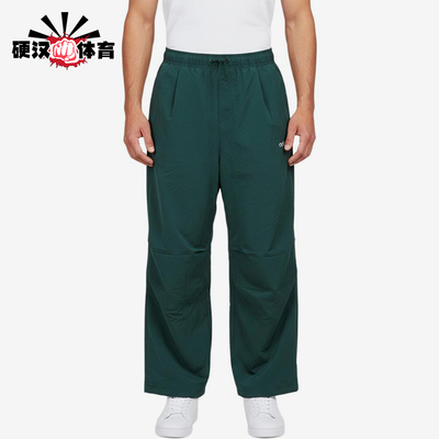 Adidas/阿迪达斯正品三叶草新款男深绿宽松经典轻盈休闲裤KR2610