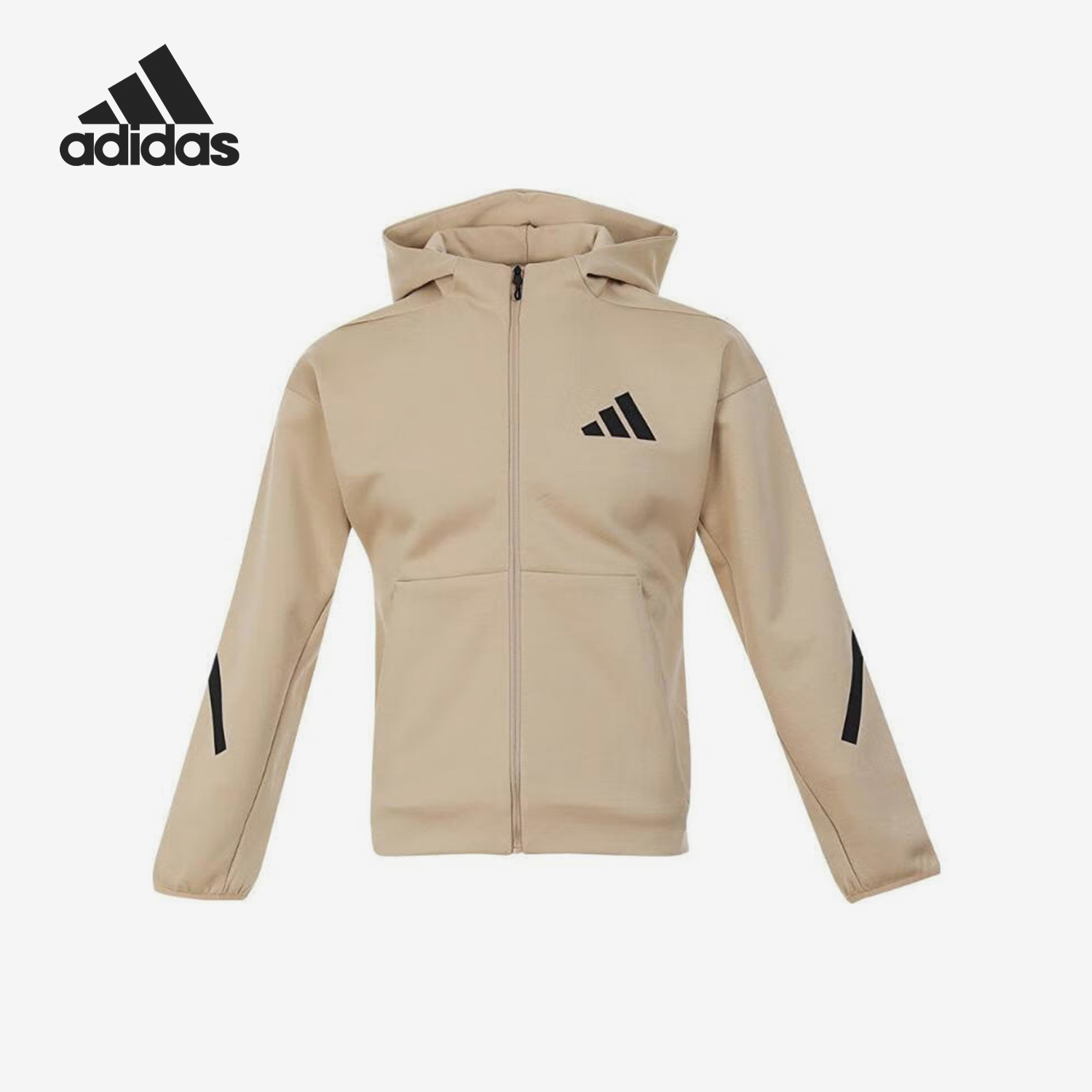 Adidas/阿迪达斯正品2024秋季新款大童复古宽松外套JF2495