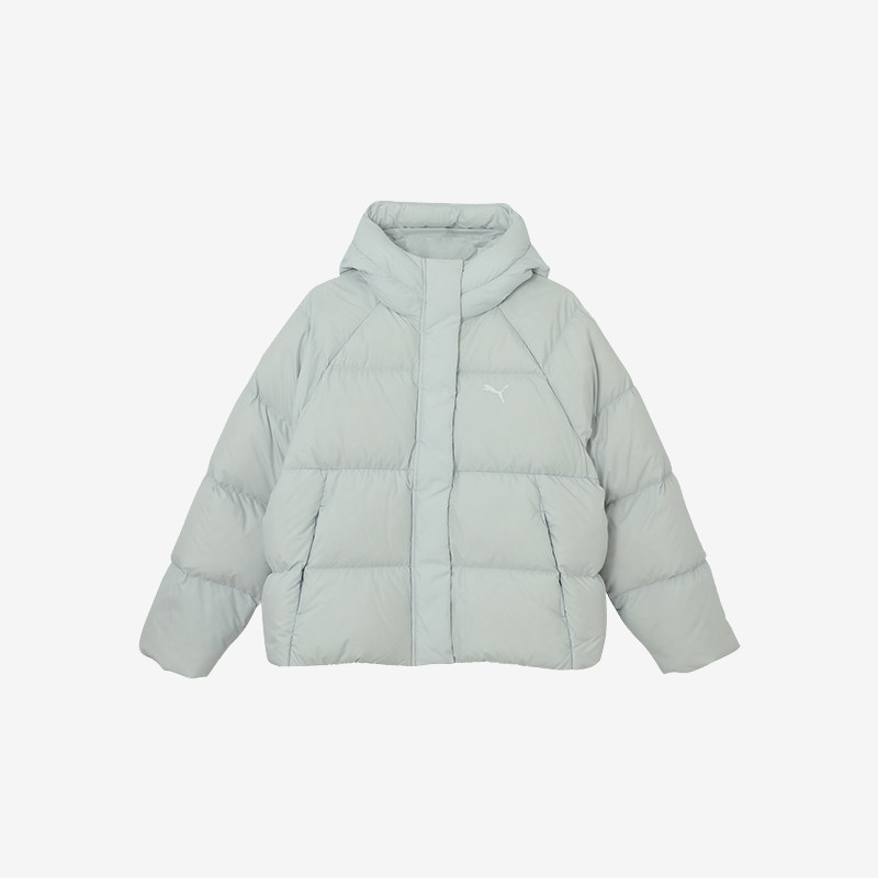 Puma/彪马 正品2024新款女士蓬松保暖运动连帽羽绒服684079-42