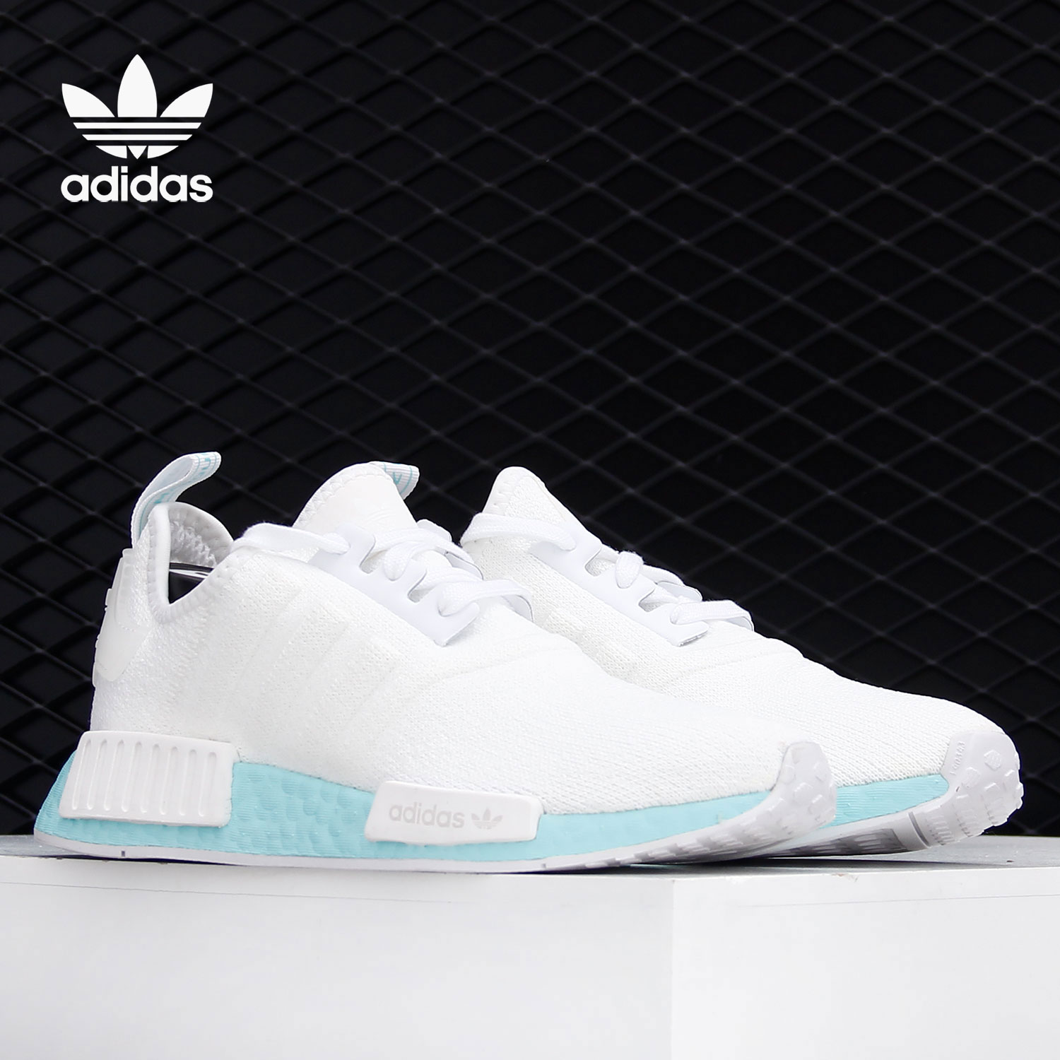 Adidas/阿迪达斯正品 NMD_R1 W 三叶草男女运动休闲鞋 EF4273