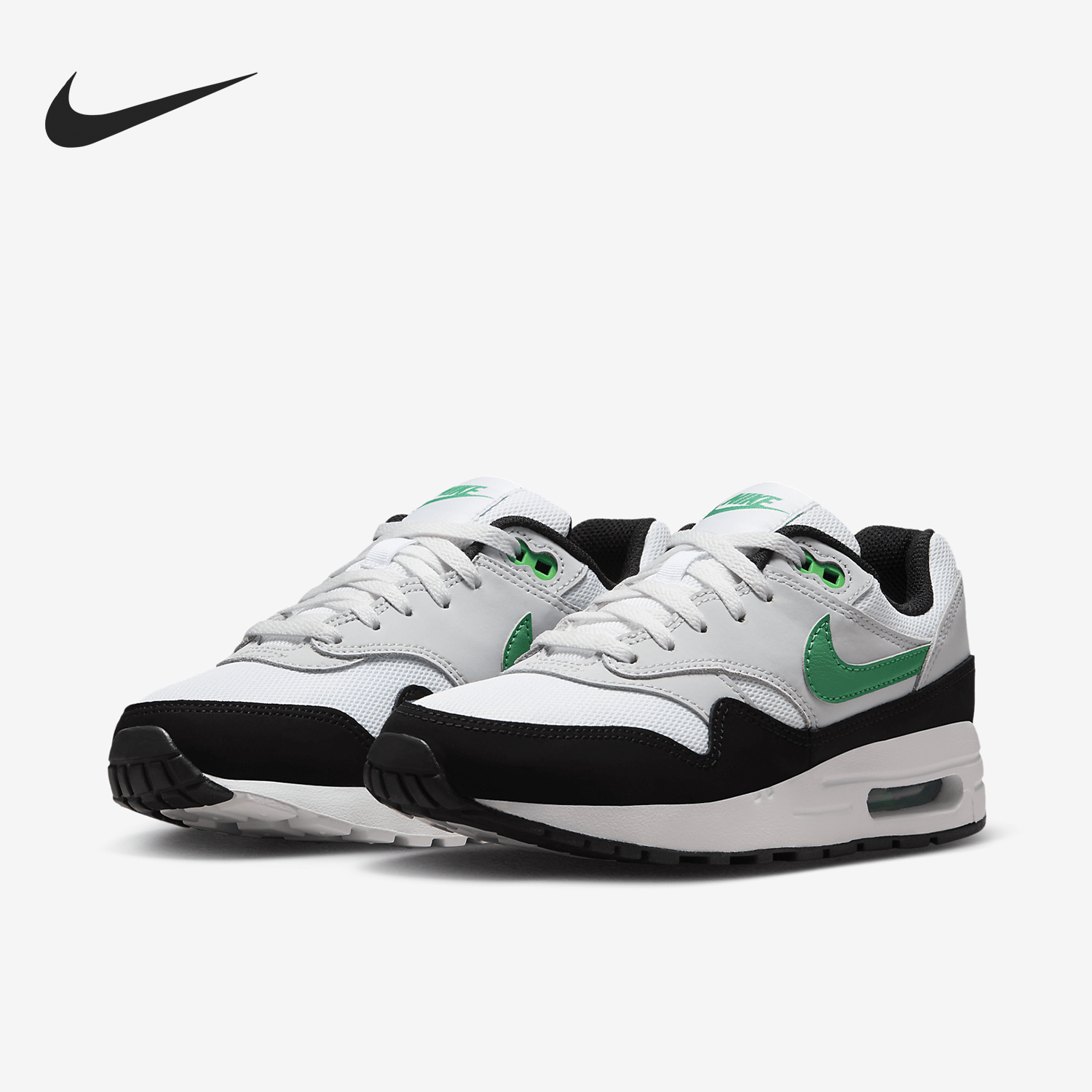 Nike/耐克正品Air Max 1 GS女子大童轻便休闲鞋DZ3307-108