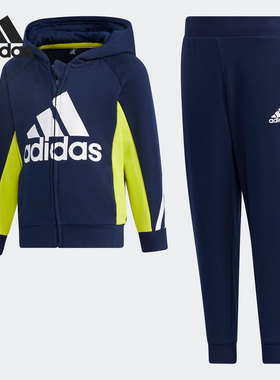Adidas/阿迪达斯正品 当季新款小童装训练耐磨运动套装 GP0363