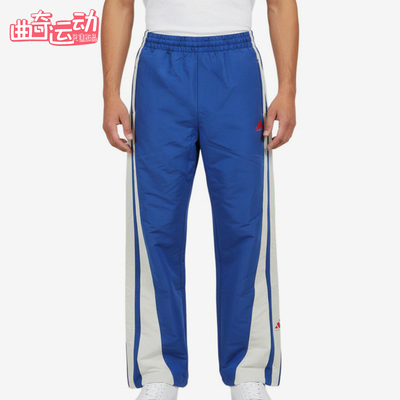 Adidas/阿迪达斯正品WVPANTS拼色中腰松紧裤经典休闲裤长裤KF2063
