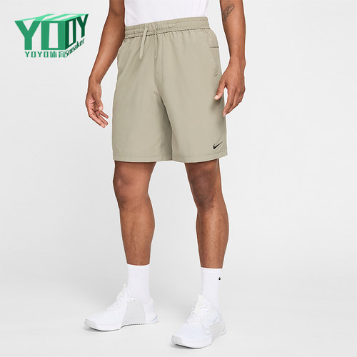 Nike/耐克正品Form Dri-FIT男士简约松紧系带宽松短裤FN2999-320