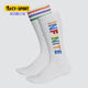 阿迪达斯正品 SOCK 三叶草 Adidas TBIITD 男女袜子 FS0082
