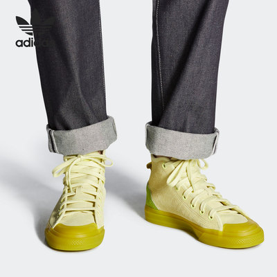 Adidas/阿迪达斯三叶草正品NIZZA男女高帮经典休闲运动鞋 FW4542