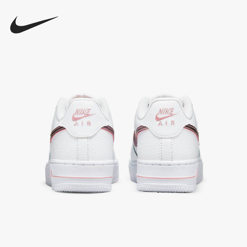 Nike/耐克正品Air Force 1 GS女子大童低帮板鞋CT3839-104