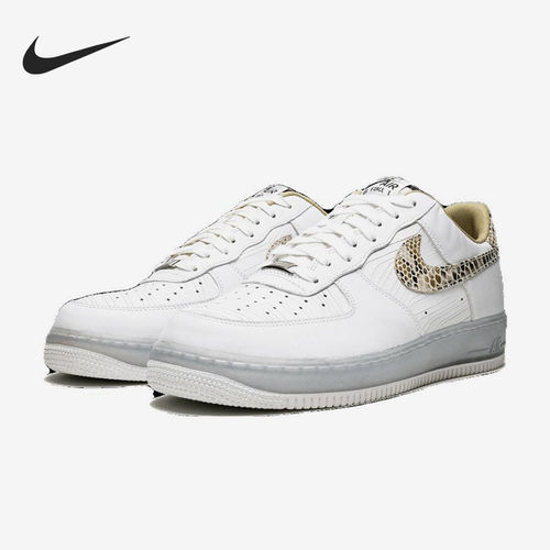 Nike耐克正品Air Force 1男女同款防滑耐磨低帮板鞋635272-100