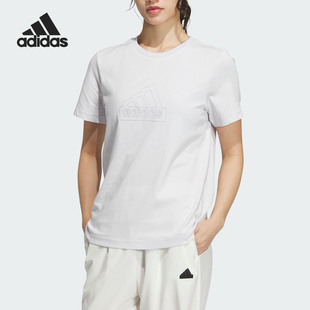 TEE女士运动休闲短袖 Adidas BOS TECH T恤IM8838 阿迪达斯正品