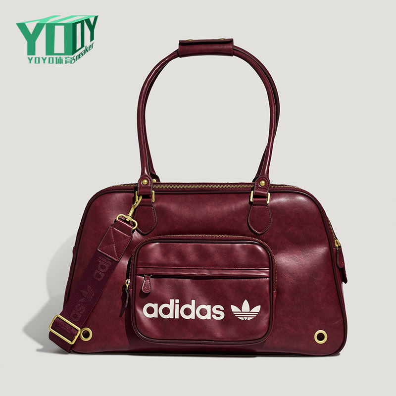 Adidas/阿迪达斯正品2026年新款男女大容量透气宠物手提包KZ4789