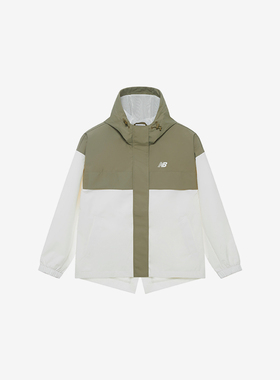 New Balance/NB正品运动女子简约拉链连帽夹克外套AWJ43300-DWE