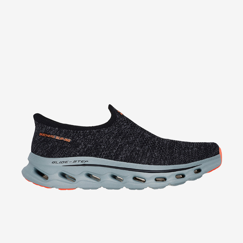 Skechers/斯凯奇正品GO系列男士透气轻盈闪穿一脚蹬休闲鞋