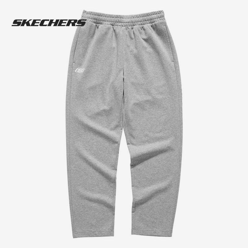 Skechers/斯凯奇正品春季新款男子针织休闲运动长裤L121M181
