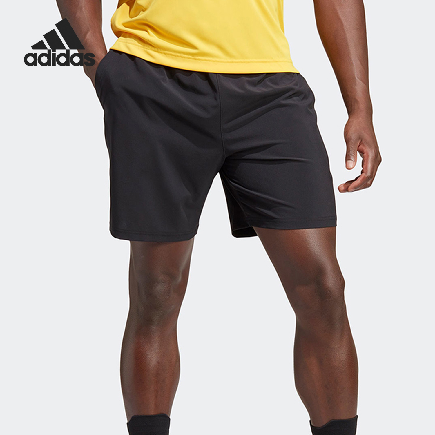 Adidas/阿迪达斯正品夏季男士网球梭织训练透气短裤HS3282