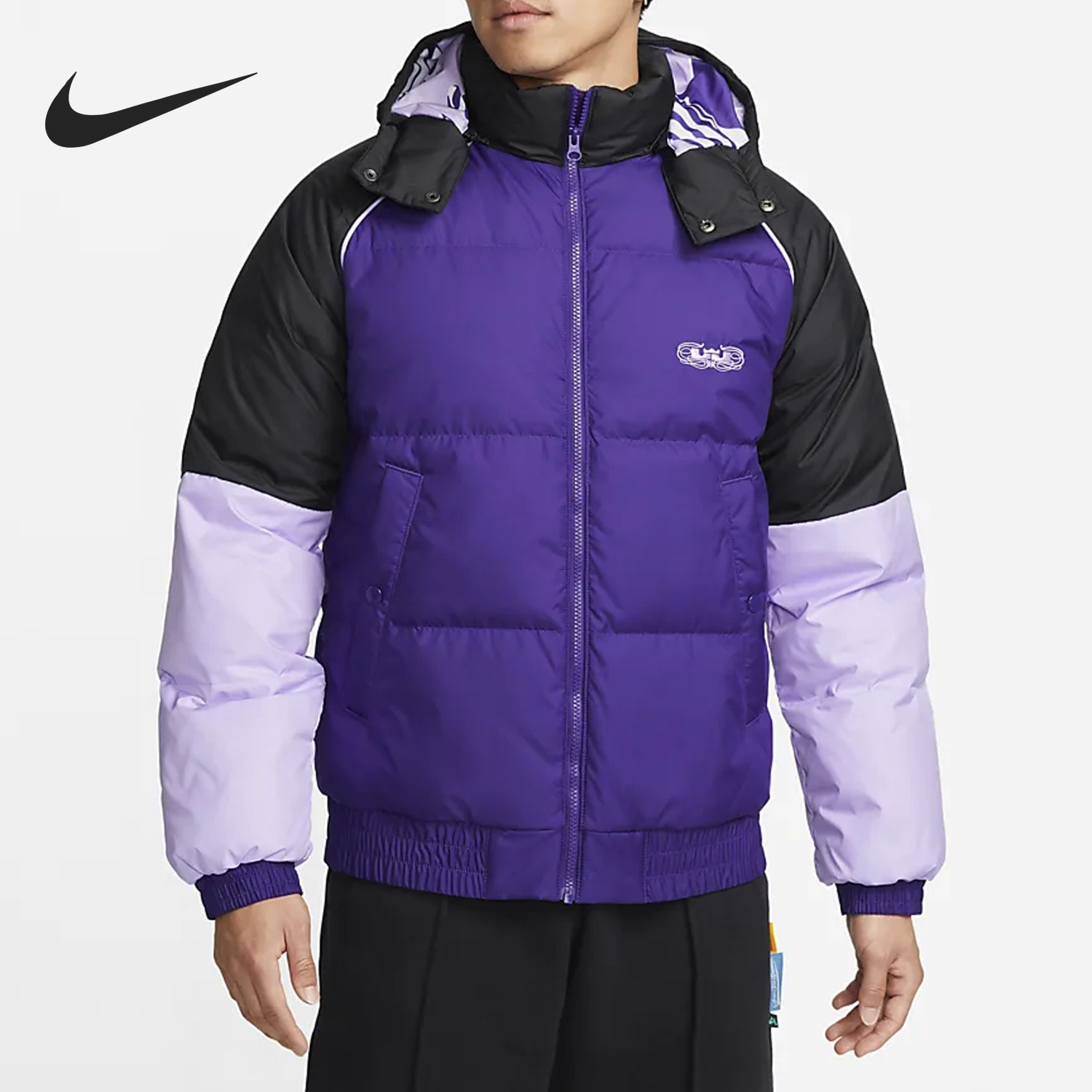 Nike/耐克正品冬季新款男子篮球运动保暖羽绒服DQ6141-547