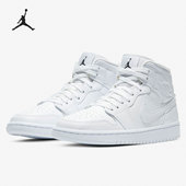 耐克正品 AJ1运动女子中帮篮球鞋 Jordan Nike Mid BQ6472 110