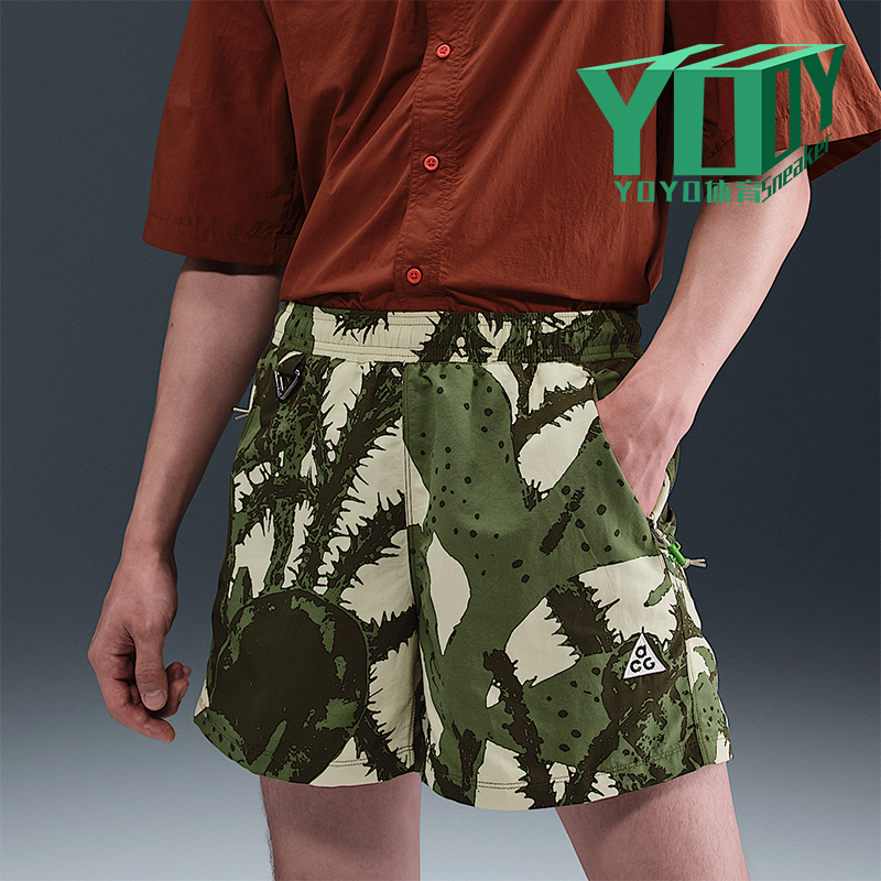 Nike/耐克正品夏季男士休闲时尚印花宽松轻质运动短裤HV0596-229