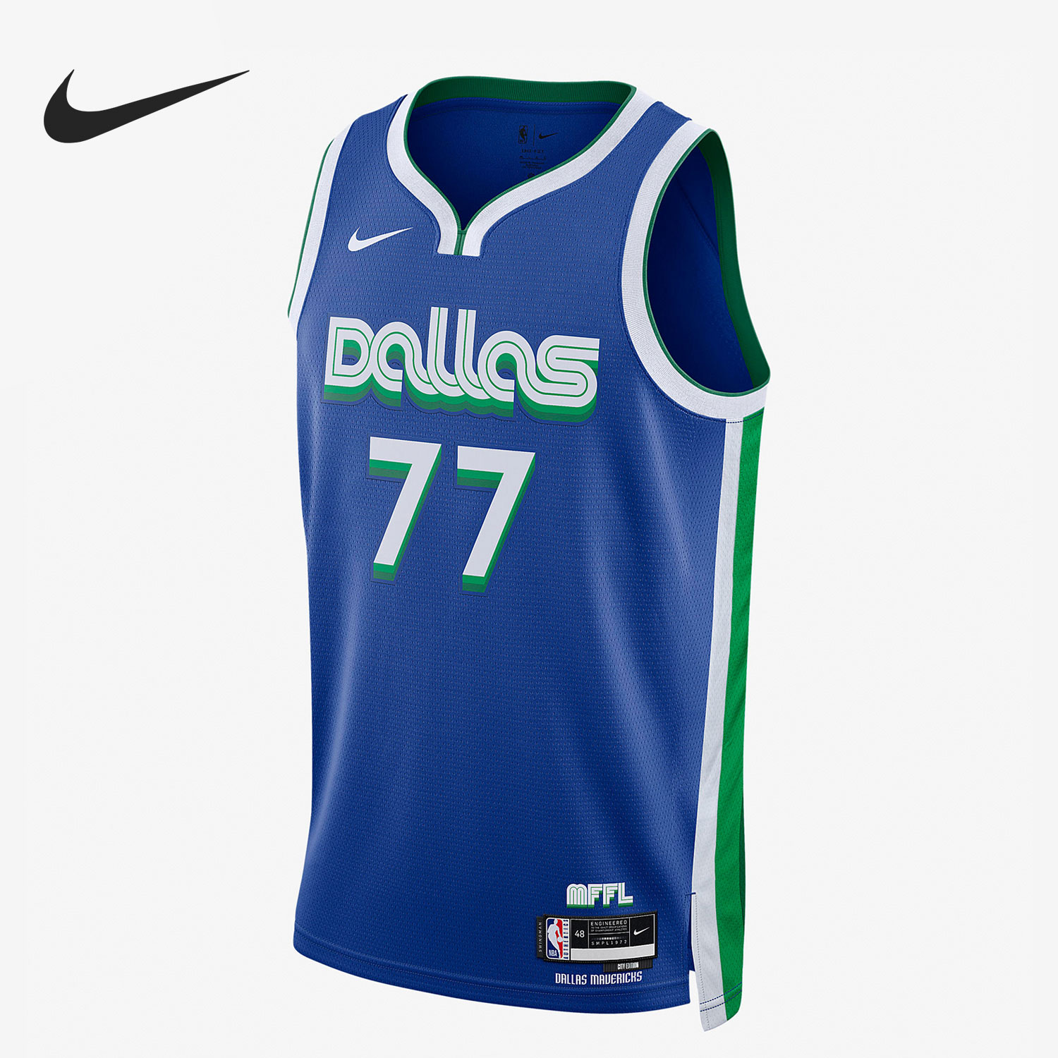 Nike/耐克正品达拉斯独行侠男子篮球运动无袖T恤DO9590-497