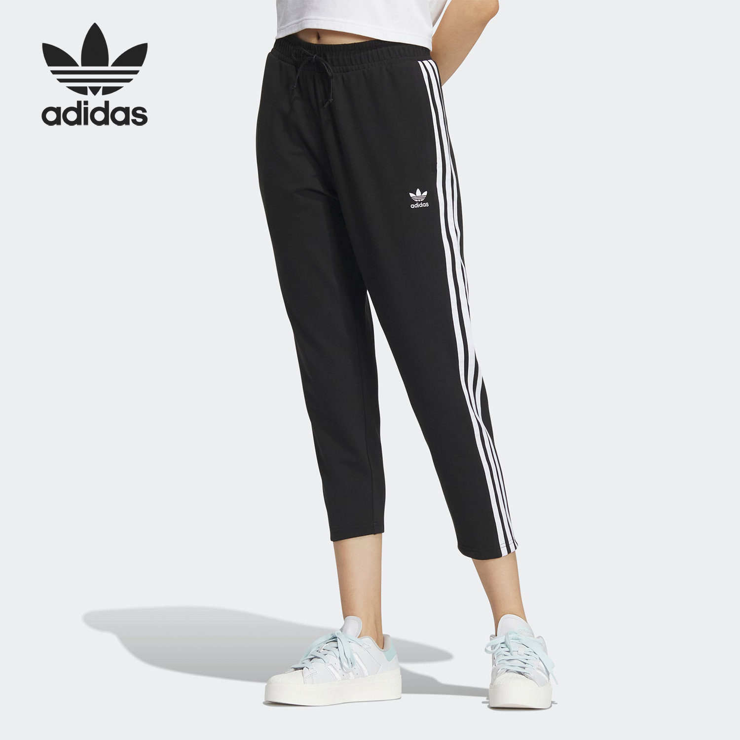 Adidas/阿迪达斯女子运动七分裤