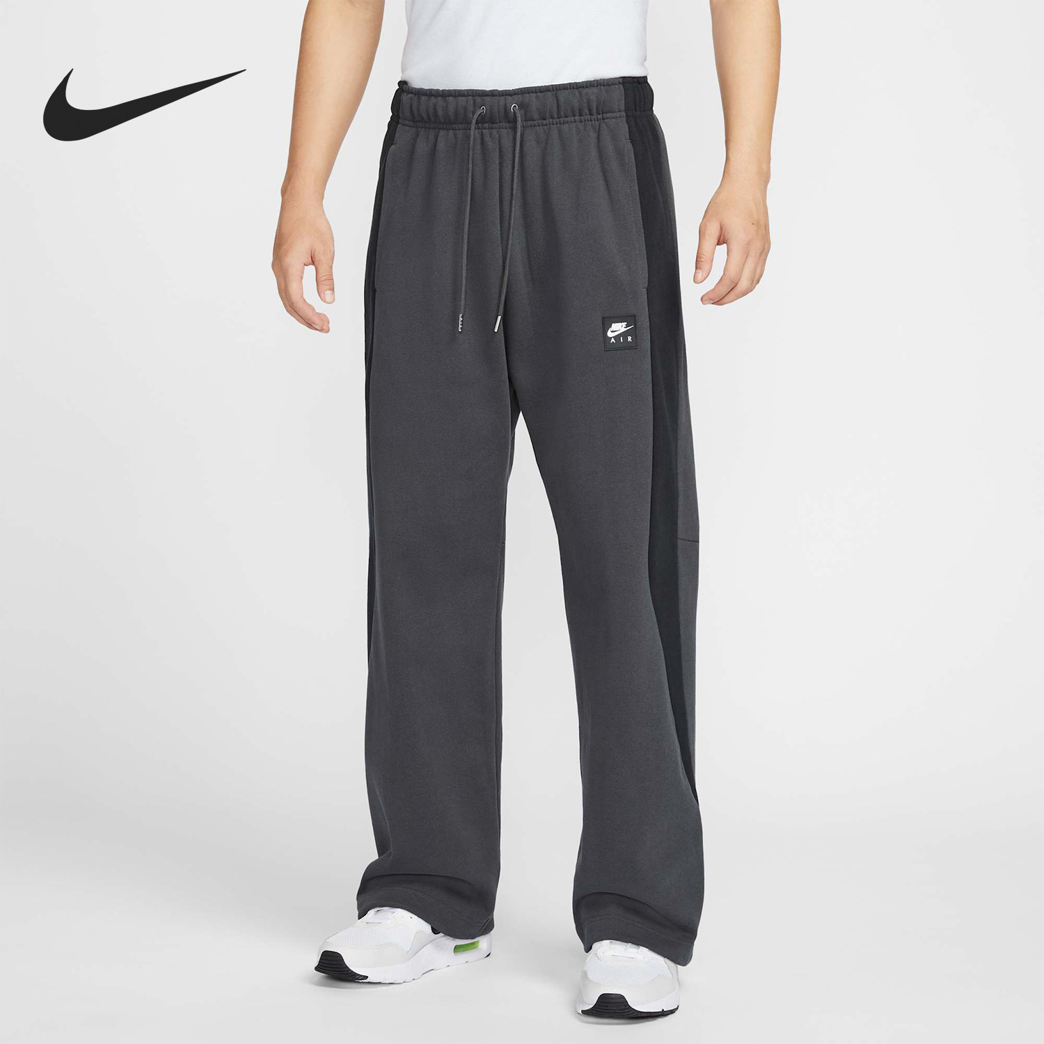 Nike/耐克正品新款男士拼接休闲运动户外针织长裤HJ0288-060,运动服/休闲服装,运动长裤,淘宝优惠券,粉丝福利购,淘宝优惠卷