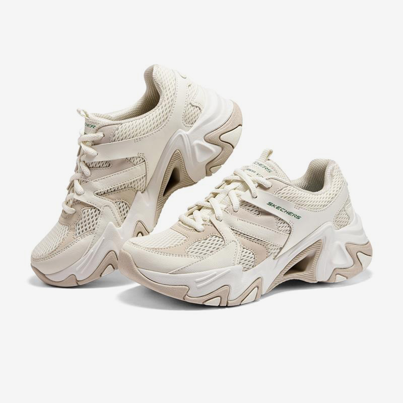 Skechers/斯凯奇正品新款女子时尚休闲厚底机甲运动老爹鞋