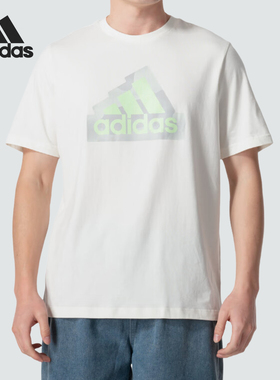 Adidas/阿迪达斯正品M CE TORN CAMO男士印花短袖T恤IN6234