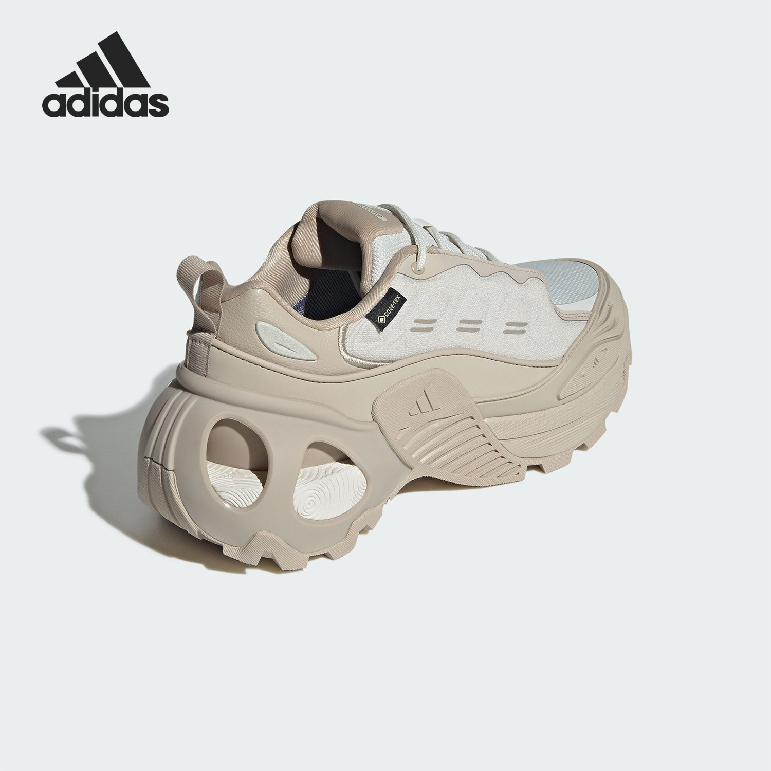 Adidas/阿迪达斯正品新款男女款厚底防滑透气休闲鞋JS3810