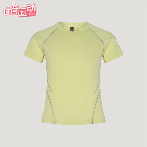Adidas/阿迪达斯正品女士时尚休闲套头圆领运动短袖T恤KY7859