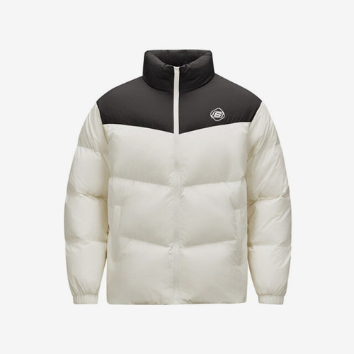 Skechers/斯凯奇正品新款男女款保暖简约舒适休闲梭织羽绒服